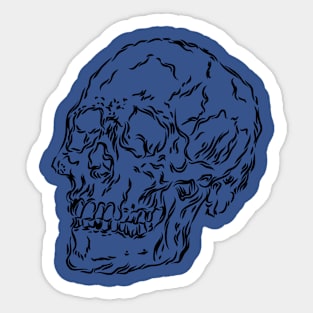 Skull Sticker